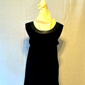 Catherine’s winter weight black knit vest